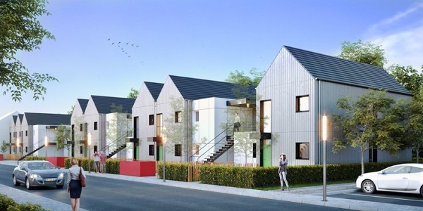 31 - Conception Ralisation denviron 16 logements individuels  Antony